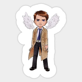 Castiel Sticker